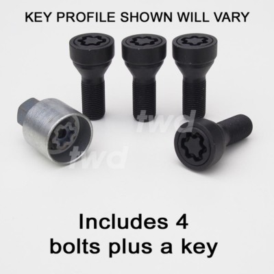 Silver Alloy Wheel Locking Bolts for Golf (M14X1.5... – Grandado