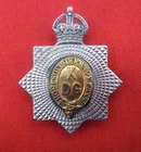WW1 Era KDG 1st Kings Dragoon Guards Bi-Metal Cap Badge / Slider - Gaunt London