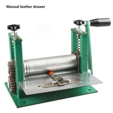 Hand Crank Leather Drawer Press Machine Glue Barrel Flattening Machine