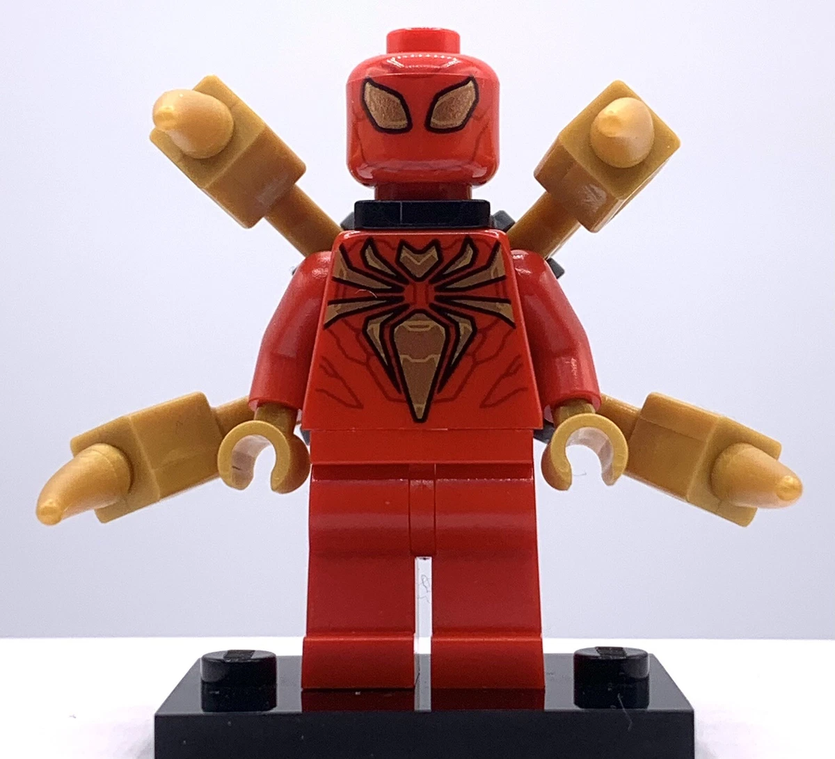 Lego Marvel Iron Spider Armor Minifigure 76175 Spider-Man Lair Brand New | eBay