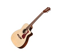 Guild Om-150ce 100 All Solid Om Natural Gloss W/ Premium Gig Bag - Used