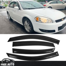 For 06-13 Chevy Impala 14-16 Impala Limited Window Visor 4pc Rain Sun Guard Vent