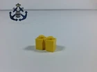 Lego Vintage 1980s Yellow Brick, Modified 1 x 2 with Groove 4216 For Set 6383