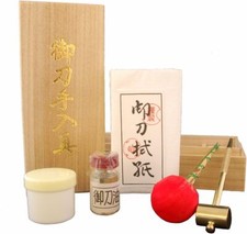 New JAPANESE Katana Sword Maintenance Cleaning Tool Kit Set from Japan
