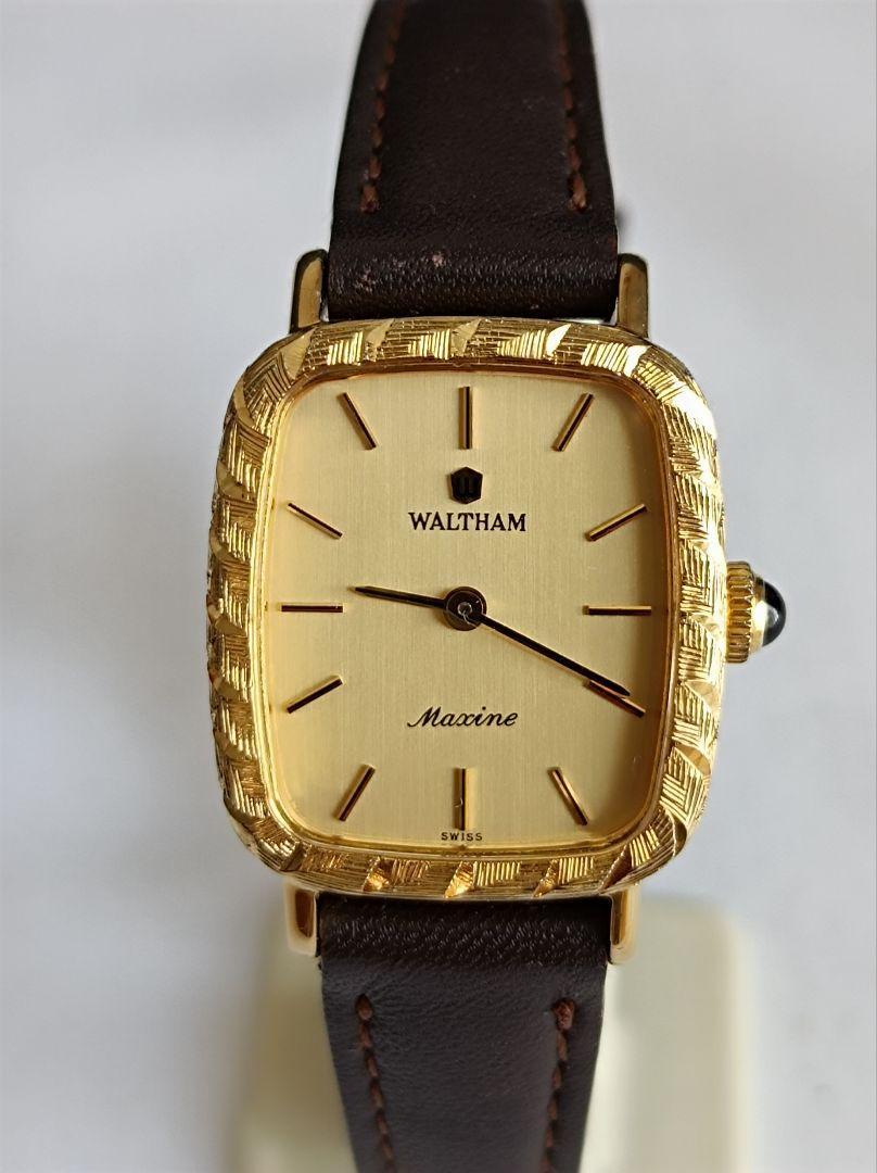 WALTHAM Maxine manual windig Women's watch Ivory dial | eBay