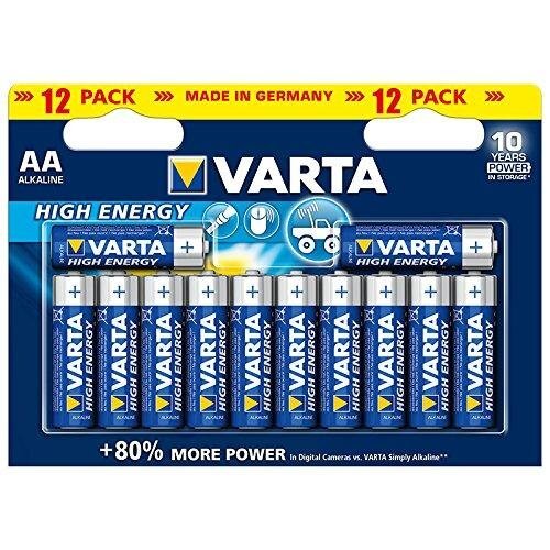 Varta Batterie Alcaline Mignon (AA) – High Energy (Power (g3s)
