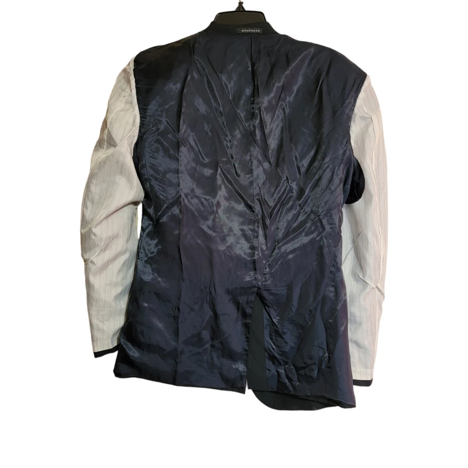 Holland and Sherry 夹克男式 48 胡子修身蓝色运动外套西装外套  — 第 3/4 张图片