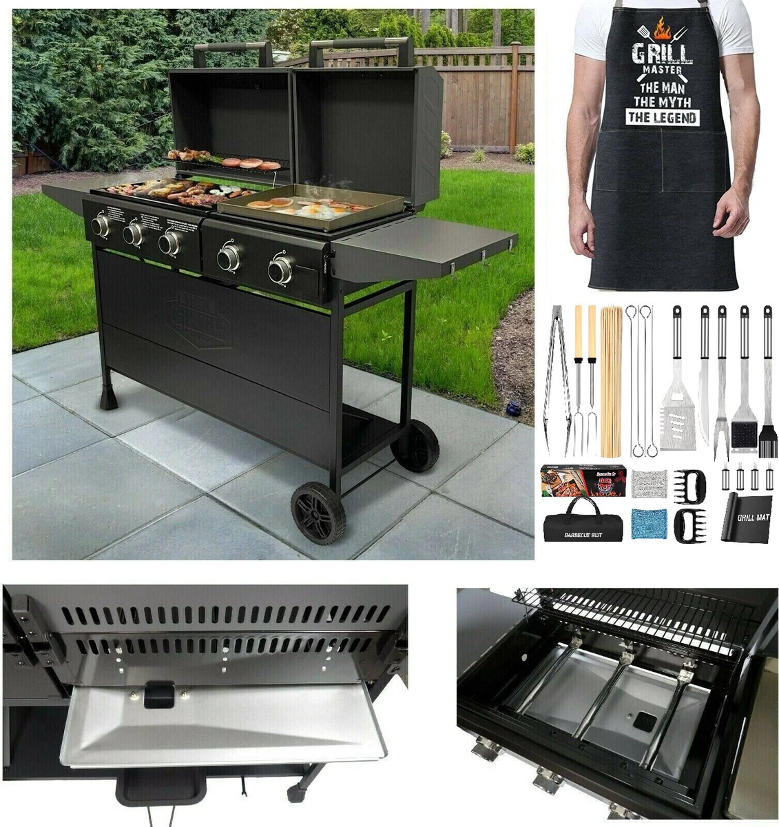 Propane burner grill cheap
