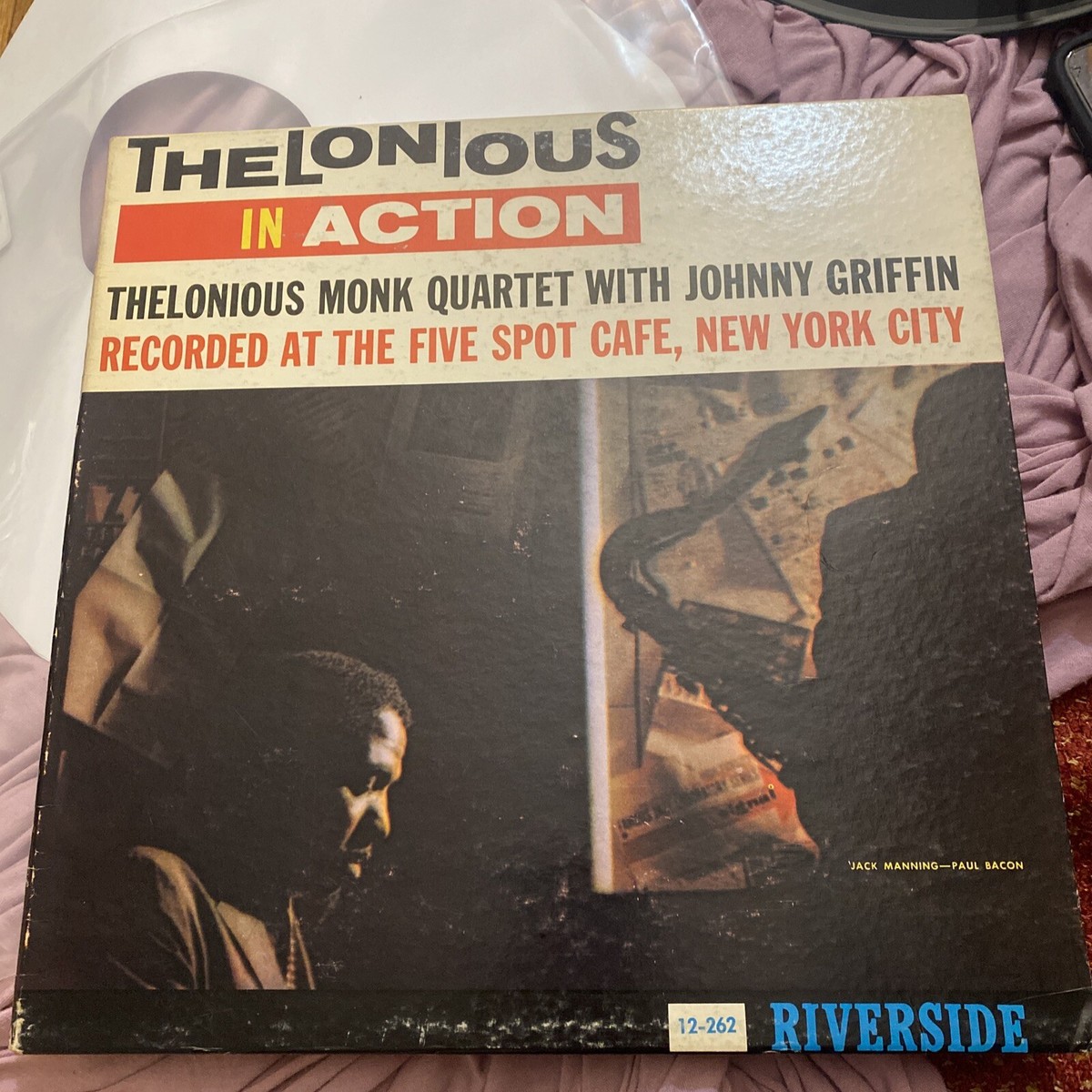 THELONIOUS MONK QUARTET WITH JOHNNY GRIFFIN- THELONIOUS IN ACTION