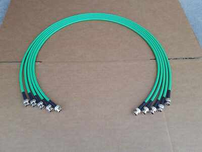5 pack CANARE LV-61S HD-SDI Digital Video Cable 75 ohm BNC Male 6 FT