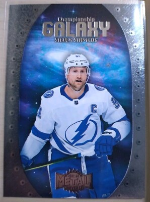 Steven Stamkos Championship Galaxy Tampa Bay Lightning UD Metal Universe 2021-22