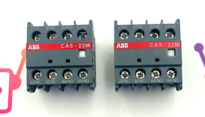 ABB CA5-22M Auxiliary Contact 1SBN010040R1122 (2 Pcs In 1 Box)