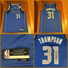 Klay Thompson Signed Dallas Mavericks NBA Jersey ￼ Nike Swingman Large No COA