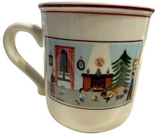 VILLEROY & BOCH NAIF CHRISTMAS Mug Laplau Vitro Porcelain