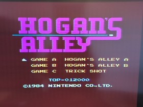 Nintendo NES Hogan's Alley ASD FRA Tr&eacute;s Bon &eacute;tat