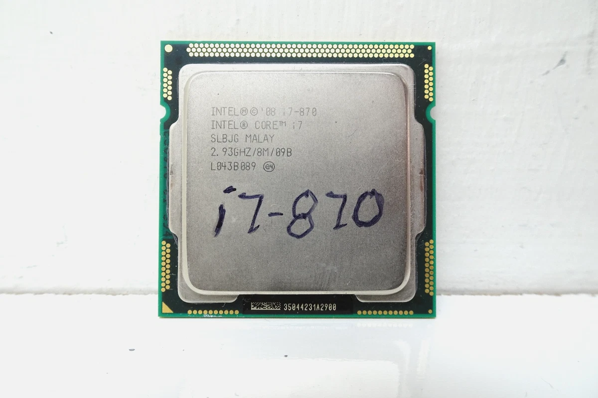 Intel Core i7-870 Intel Core i7 1st Gen. CPUs for sale | eBay