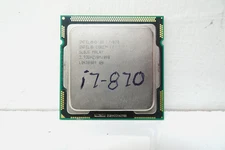 Intel Core i7-870 3.6 GHz 4 Cores 8 Threads LGA 1156 CPU