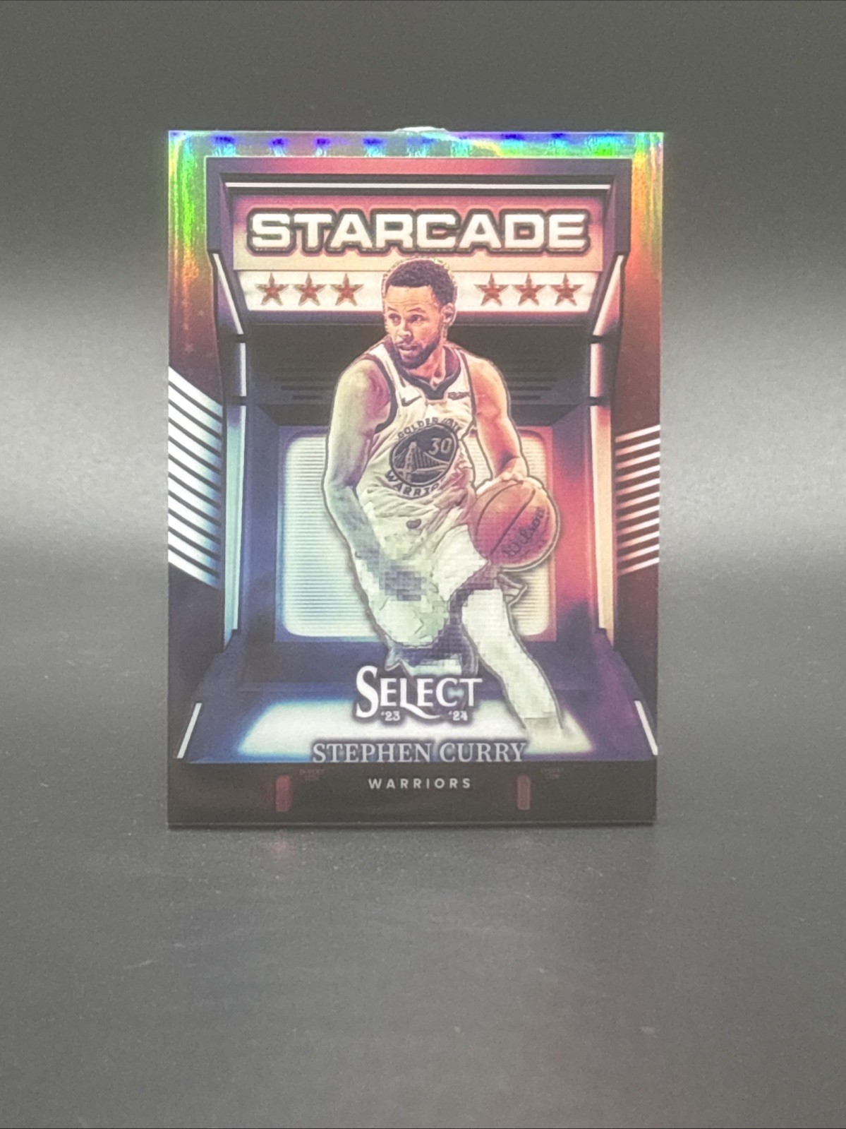 2023-24 Select STEPHEN CURRY Starcade SSP Case Hit #26 Golden State Warriors 🔥