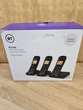 BT XD56 Trio Cordless Phones with Answering Machine - Black
