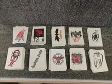 Set Of 10 The Crow Temporary Tattoos