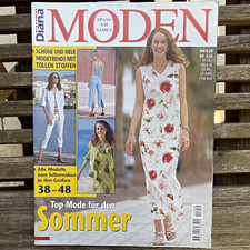 Diana Moden Mode Nähen Deutsch illustriert D...