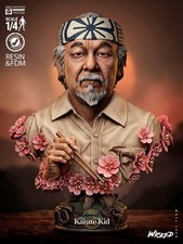 Mr Miyagi Karate Kid 1/4 Scale Bust UNPAINTED KIT