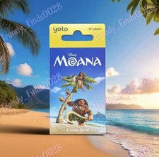 Yoto Disney Moana Journey And The Mighty Demigod Maui, Audio Card NEW, Age 6+