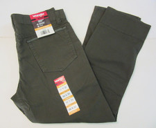 Wrangler 103W031FN Mens 36x30 Riggs Workwear Ripstop Utility Loden Stretch Pant