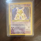 Wizards of the Coast Pokemon TCG Alakazam 1/102 Base Set Holo Rare English 1999