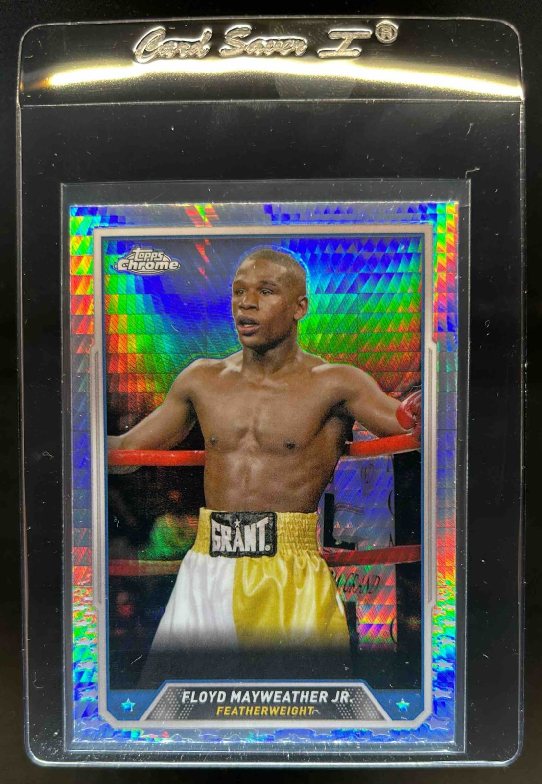 2024 Topps Chrome Floyd Mayweather Jr. Prism Refractor #33