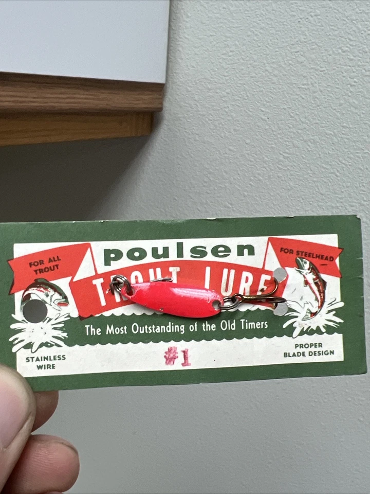 Vintage Trout Fishing Tackle Lot - Collection Rare Hard To Find Lures- New/ Mint - Image 3 of 4