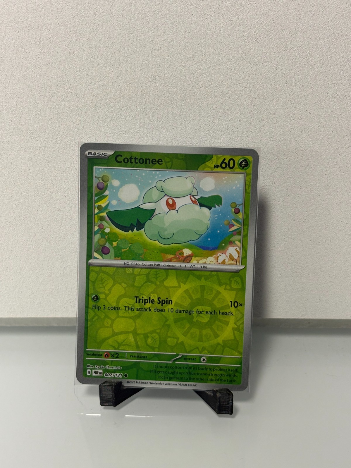 Pokémon TCG - Cottonee [Reverse] #7 Pokemon Prismatic Evolutions - NM