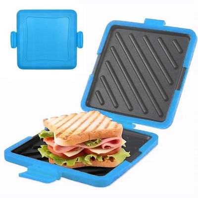 Mikrowelle Sandwichmaker Antihaft Backblech Doppellagige Metallplatte