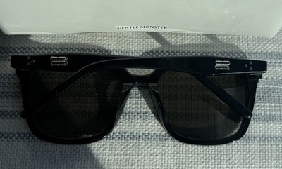 new Gentle Monster DEAR Col. 01 Black Frame + Black Zeiss Lens