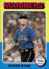 2024 Topps Heritage Ryder Ryan #326 Seattle Mariners 3D