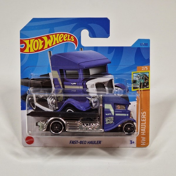 Hot Wheels Fast-Bed Hauler Blau Silber Schwarz Hw Haulers 2023 - 2/5 - 11/250-image