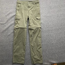 Boy Scouts Of America Pants Youth 18 30x33 Green Switchback Cargo Convertible