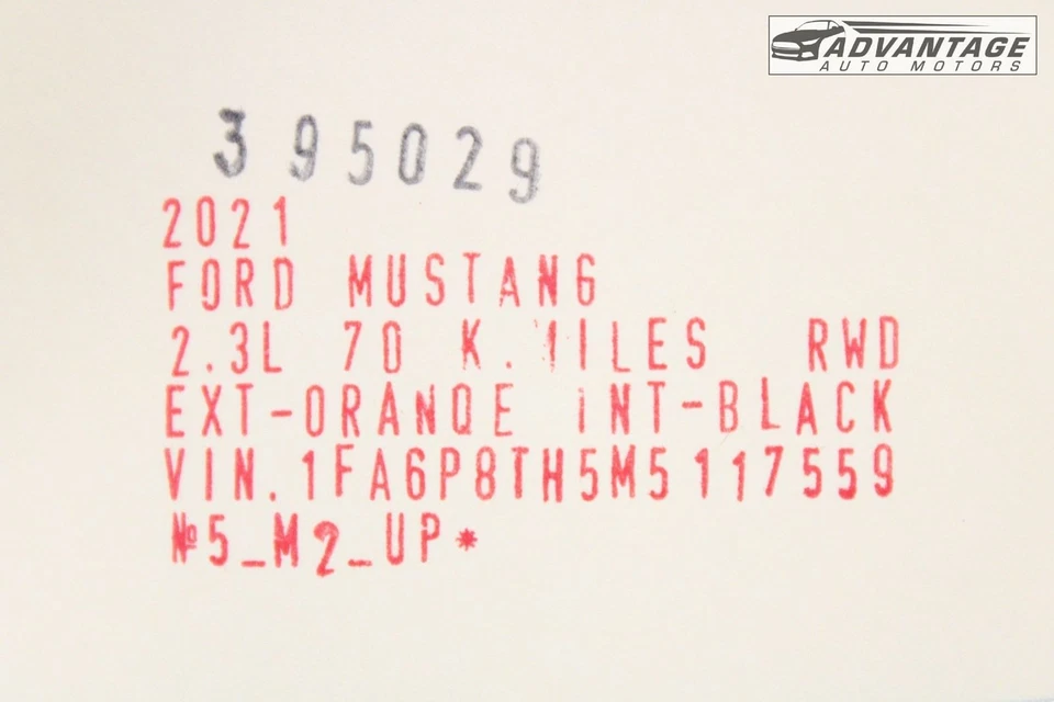 2015-2023 FORD MUSTANG RWD MANUAL TRANSMISSION CLUTCH FLYWHEEL DISK 70K OEM - Image 4 of 4