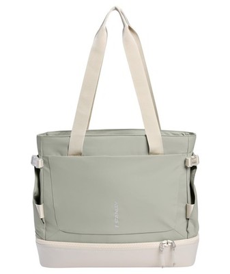 STANLEY VITALIZE TOTE GYM WORK TRAVEL BAG LAPTOP SLEEVE SAGE GRAY