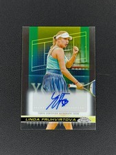 2024 Topps Chrome Tennis - LINDA FRUHVIRTOVA #TCA-LFA - Auto Autograph