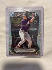 Refractor láser Bowman Chrome 1st Bowman Mojo #BCP-1 Ethan Holliday Rockies 2026