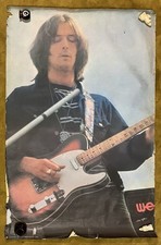 Eric Clapton Vintage Poster Original 1970 Pace International 52 x 34” Huge Size