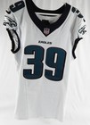 2024 Philadelphia Eagles A.J. Woods #39 Game Used White Jersey 38 954 — photo 1