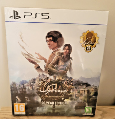 Syberia The World Before 20 Year Edition PS5 New & Sealed