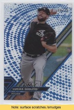 2017 Topps High Tek Pattern 1 Blue Rainbow 39/75 Lucas Giolito #HT-LG READ 5m1