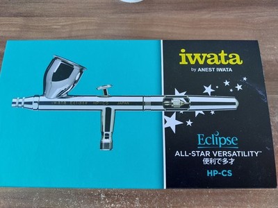 Airbrush Set IWATA Eclipse HP-CS Airbrush + Kompressor PK-286 + Absauganlage