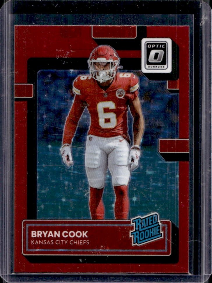 Bryan Cook Panini Donruss Optic #272 Red