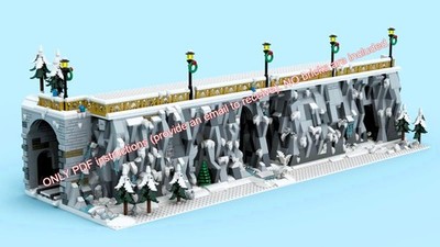 Lego MOC Winter Village Promenade / NUR PDF Anleitung (per E-Mail) 