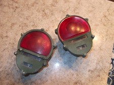 Vintage Us Military Vehicle Tail Light Set 19207 Assy 11614157 Mfr-51881 Acco Vintage Us Military Vehicle Tail Light Set 19207 Assy 11614157 Mfr-51881 Acco