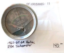 Original 1963-1964 Gm Pontiac Bonneville Catalina Rpm Tachometer